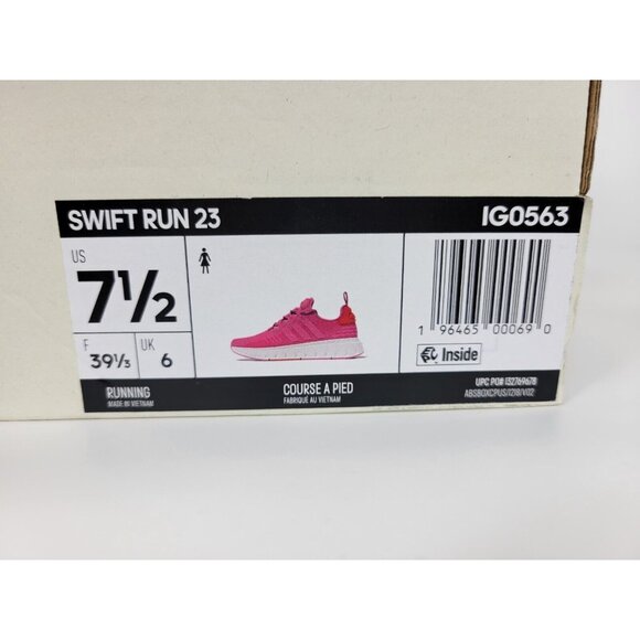 Adidas Swift Run 23 Athletic Shoes Sneakers Size Womens 7.5 Youth Girl 6Y IG0563 - Picture 2 of 10